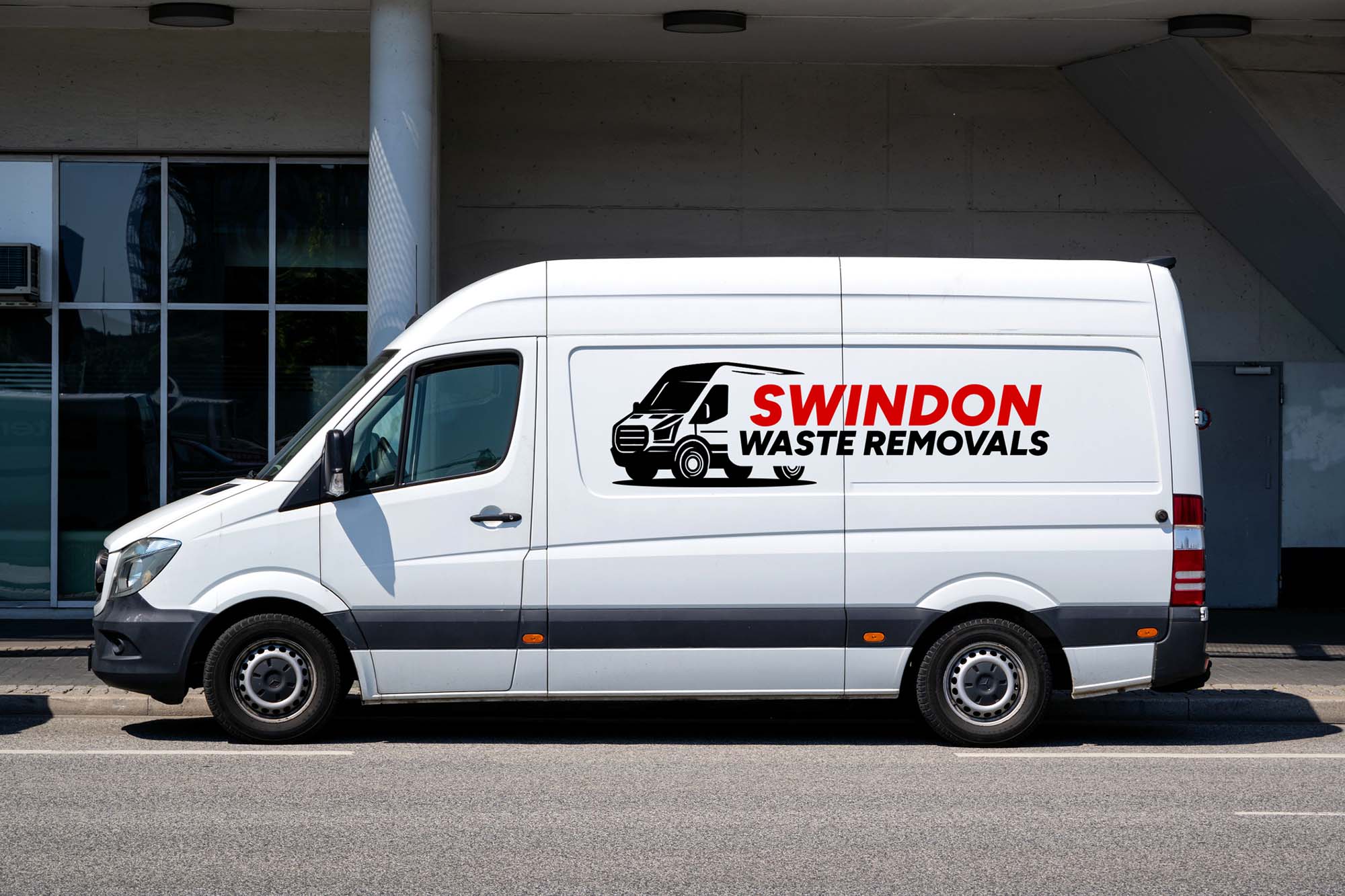 Swindon Waste Removal van