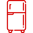 fridge icon red
